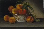 Raphaelle Peale Still Life with Peaches oil painting on canvas
